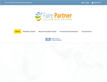 Tablet Screenshot of faire-partner.com